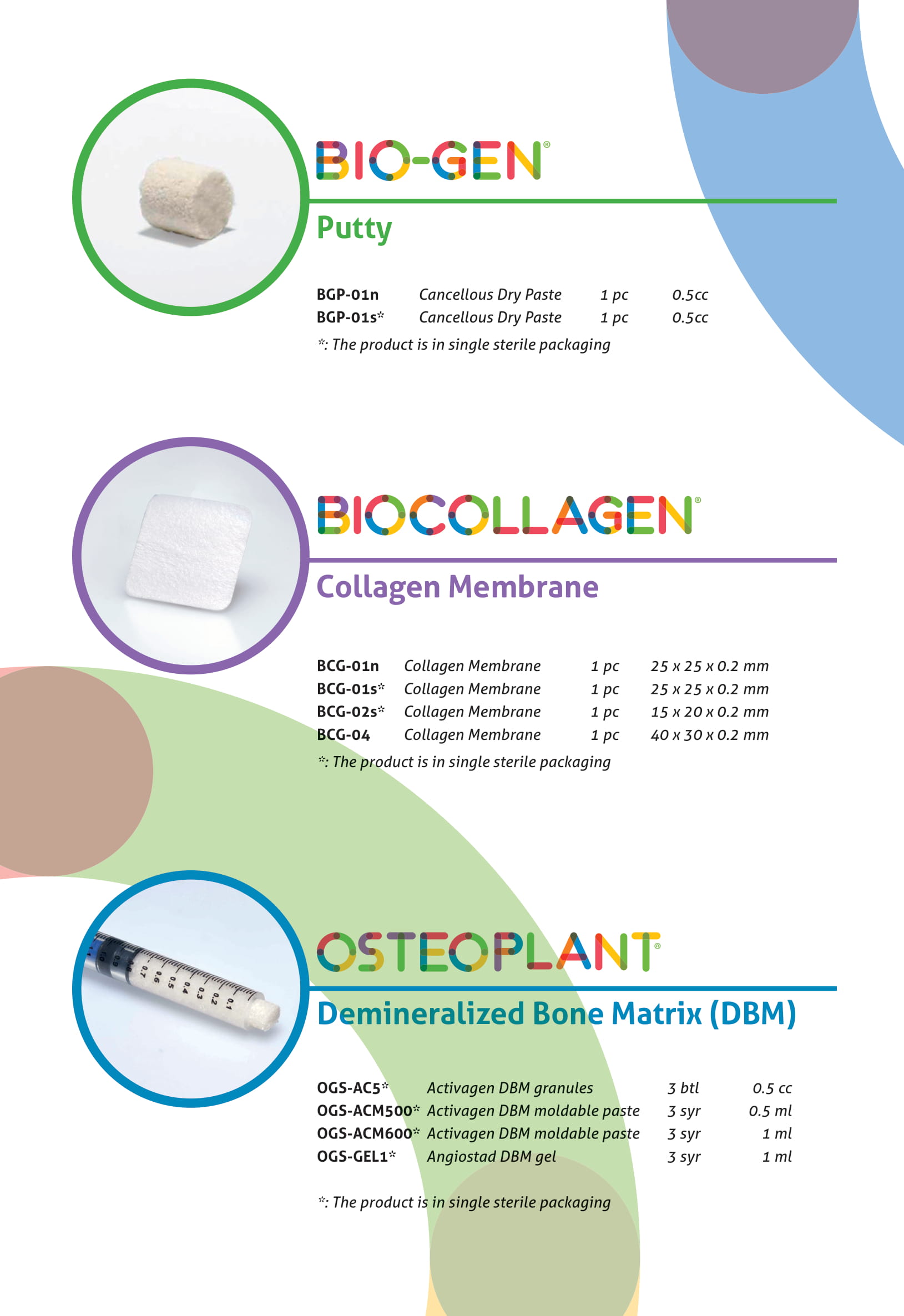 Bioteck - Traditional line